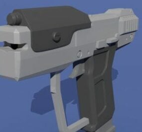 Model 3D Halo 3 Magnum