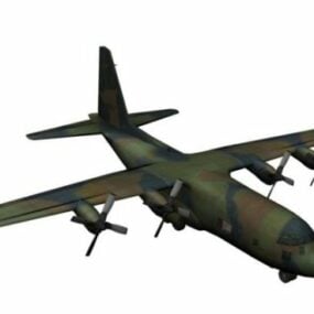 C130 Flugzeug 3D-Modell