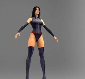 Psylocke 3d model