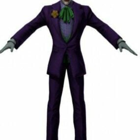 Modelo 3d do personagem Joker