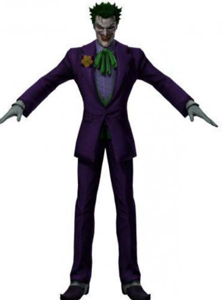 Joker Character Free 3d Model - .Dae - Open3dModel