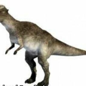 Model 3D dinozaura Pachycph