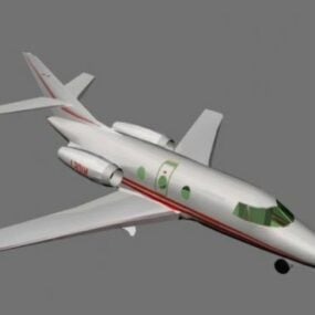 Falcon 10 Airplane 3d model