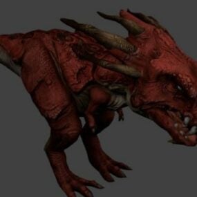 Trex-Dinosaurier-3D-Modell