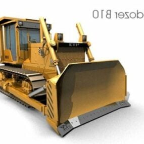 Bulldozer B10 Vrachtwagen 3D-model