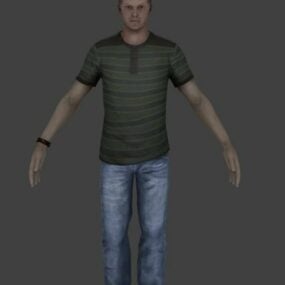 Generic Male Character 3d model