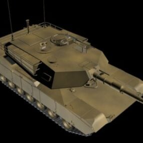 1D model tanku M3 Abrams