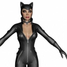 Mô hình Catwoman 3d