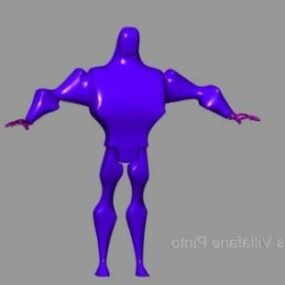 Hero Animated Toy Mold 3d model
