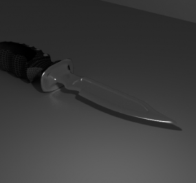 3д модель дайвинг-ножа