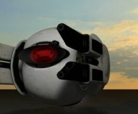 Scifi Drone, Sphere Drone 3d model