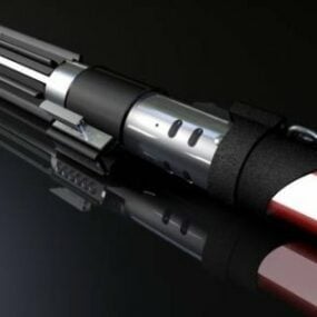 Darth Vader Lightsaber Sword 3d-modell