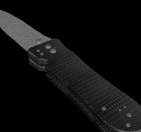 Modelo 3D grátis de canivete de arma