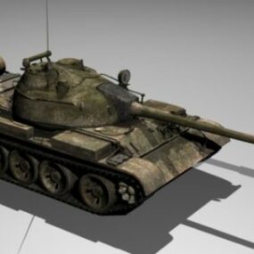 مدل سه بعدی T-55