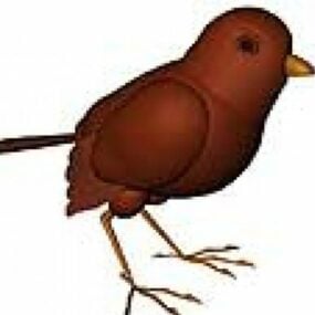 Sparrow Bird 3d malli