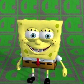 Model 3d Spongebob