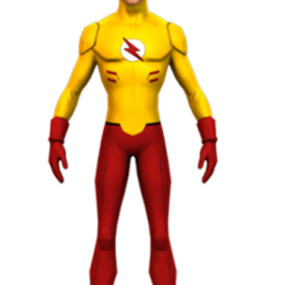 Flash Man 3d model