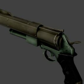 Joker Hand Gun 3d model