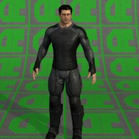 Model 3D Bruce Wayne