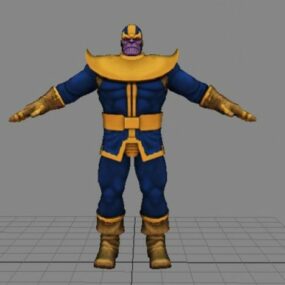 Modello 3D di Thanos