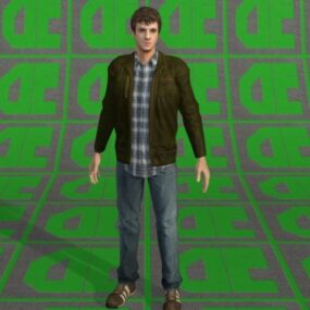 Rory Man Character 3d-modell