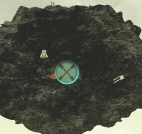 نموذج حرب النجوم Asteroid Hangar ثلاثي الأبعاد