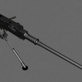 Mounted Browning Weapon 3d model