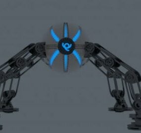 Model 3D robota pająka