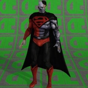 Mô hình 3d siêu nhân Cyborg