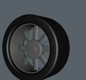 Easy Wheel 3d model