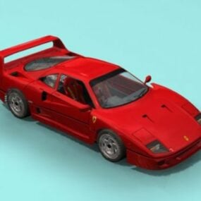 40д модель автомобиля Ferrari F3