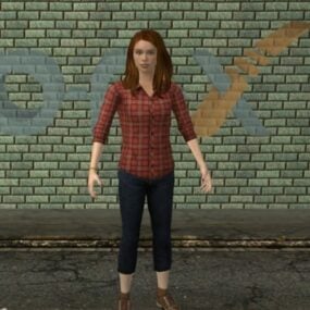 Amy Pond 3d-modell