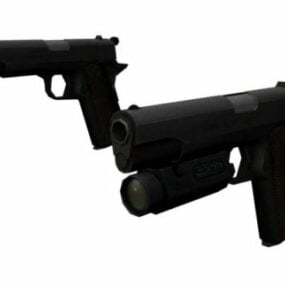 Amt Pistol Gun 3d model