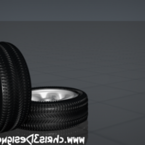 Rueda Mag de neumáticos modelo 3d