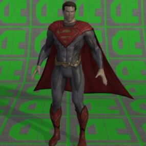 model superman 3d