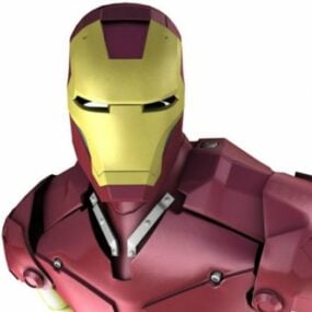 Iron Man Mask 3D-malli