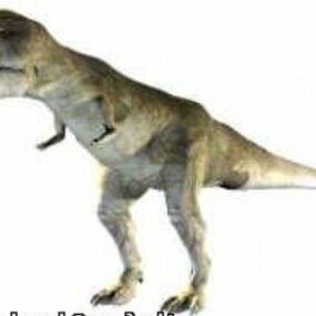 3d модель динозавра аллозавра