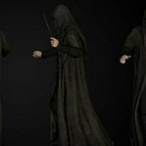 Harry Potter Deatheater Character 3d model