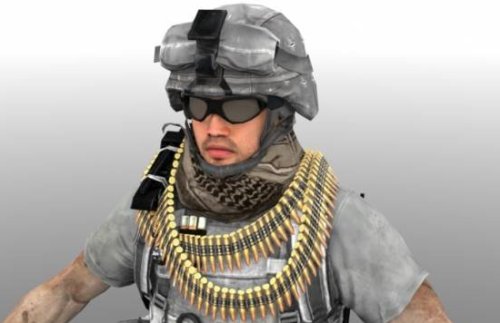 USA Support Soldier Character Free 3d Model - .3ds, .Fbx, .Max ...