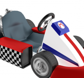Mario’s Kart 3d model