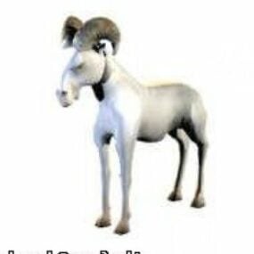 Mountain Goat Animal 3D-malli