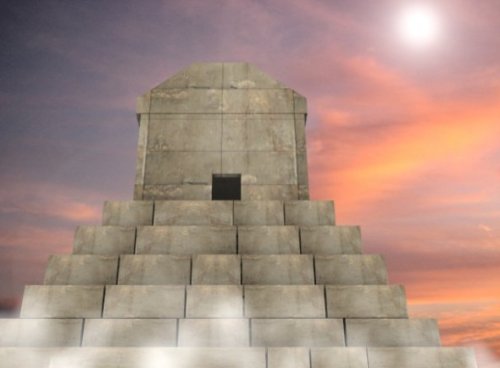 Hrobka Cyruse Velký Chrám