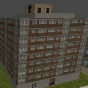 Bytový dům 3D model