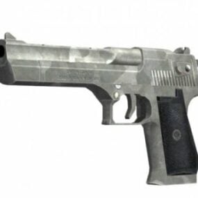 Modelo 3d de pistola de mão Desert Eagle