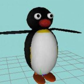 Pingu 3D-Modell