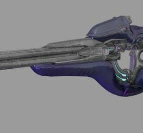 Halo 4 Carbine 3d model