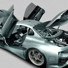 3D model auta Cyborx