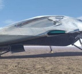 Sky Ranger Dominator Spacecraft 3d model