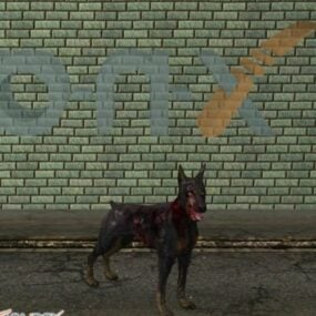 Zombie Dog 3d-malli