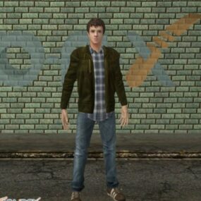 Rory Man Character 3d-modell